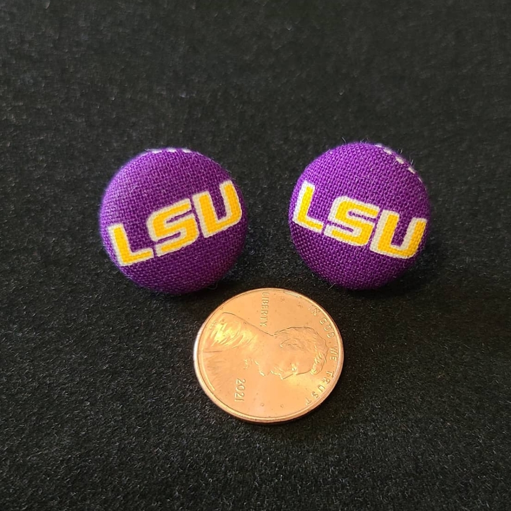 LSU earrings
